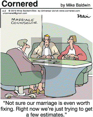 Cornered on Friday April 2, 2010 Comic Strip