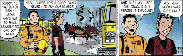 Luann - Monday August 4, 2014 Comic Strip