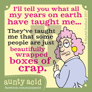 Aunty Acid on Thursday July 6, 2017 Comic Strip