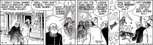 Alley Oop on Friday August 15, 1975 Comic Strip