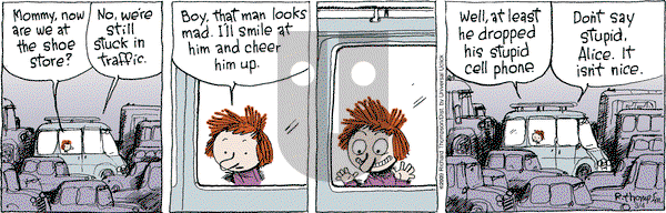 Cul de Sac on Tuesday March 4, 2014 Comic Strip