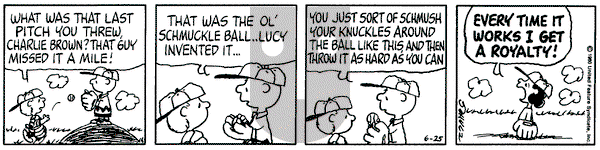 Peanuts on Wednesday June 25, 1980 Comic Strip