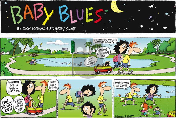 Baby Blues - Sunday August 2, 1998 Comic Strip