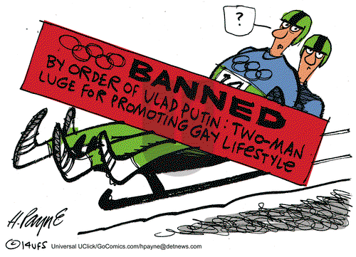 Henry Payne on Friday February 21, 2014 Comic Strip