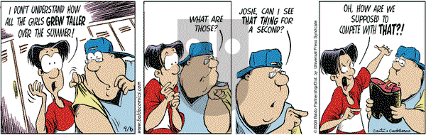 Baldo on Wednesday September 13, 2000 Comic Strip
