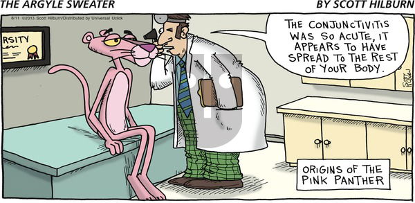 The Argyle Sweater on Sunday August 11, 2013 Comic Strip