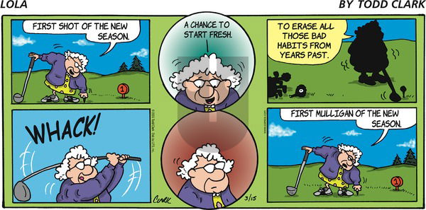 Lola on Sunday March 15, 2009 Comic Strip