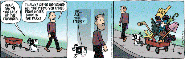 Pooch Cafe on Friday April 5, 2013 Comic Strip