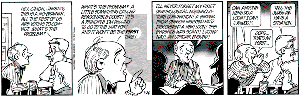 Doonesbury on Tuesday July 26, 1994 Comic Strip