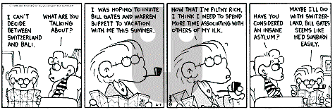 FoxTrot on Friday June 7, 1996 Comic Strip