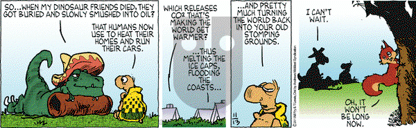 Over the Hedge on Wednesday November 13, 2019 Comic Strip