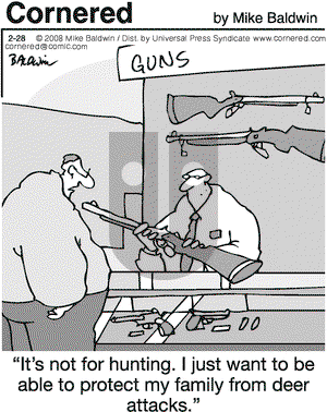 Cornered on Thursday February 28, 2008 Comic Strip