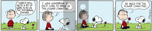 Peanuts on Saturday February 10, 2001 Comic Strip