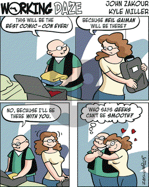 Working Daze on Wednesday July 11, 2007 Comic Strip