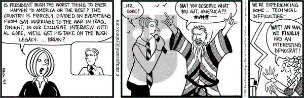 Clear Blue Water on Saturday December 9, 2006 Comic Strip