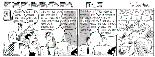 Eyebeam Classic on Thursday February 13, 2025 Comic Strip