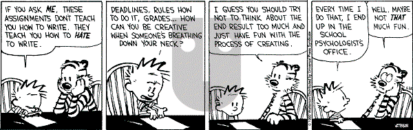 Calvin and Hobbes - Friday May 22, 1992 Comic Strip