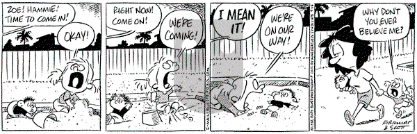 Baby Blues on Wednesday September 16, 1998 Comic Strip
