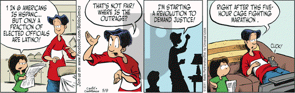Baldo on Monday May 9, 2011 Comic Strip