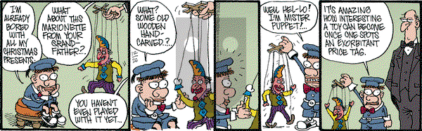 Monty on Monday December 26, 2016 Comic Strip