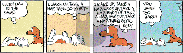 Drabble on Thursday April 2, 2015 Comic Strip