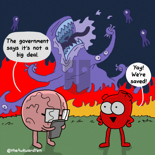 The Awkward Yeti on Thursday July 23, 2020 Comic Strip