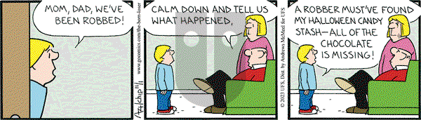 The Born Loser on Wednesday November 1, 2023 Comic Strip