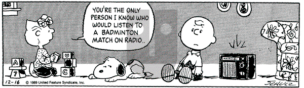 Peanuts on Wednesday January 10, 1990 Comic Strip