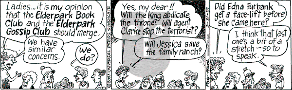 The Elderberries on Wednesday March 21, 2007 Comic Strip