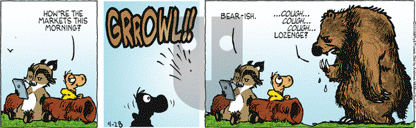 Over the Hedge on Monday April 28, 2025 Comic Strip