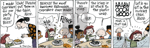 Cul de Sac on Thursday November 1, 2018 Comic Strip