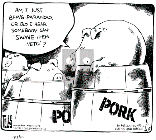 Tom Toles on Tuesday January 28, 1997 Comic Strip