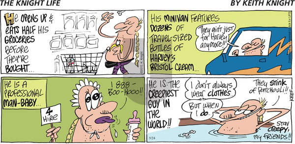 The Knight Life on Sunday May 24, 2015 Comic Strip