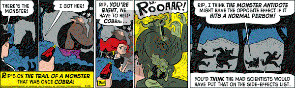 Rip Haywire on Friday July 29, 2016 Comic Strip