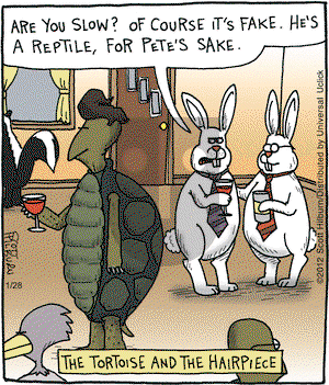 The Argyle Sweater - Saturday January 28, 2012 Comic Strip