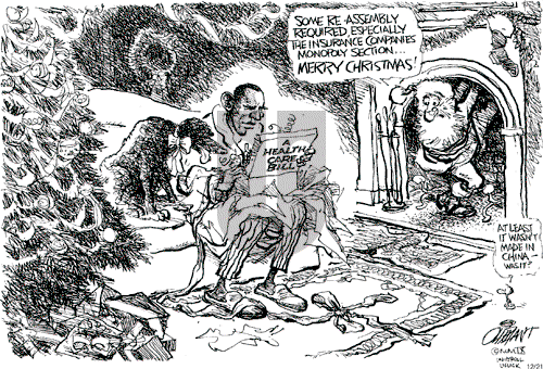 Pat Oliphant on Monday December 21, 2009 Comic Strip