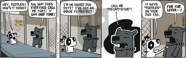 Pooch Cafe on Saturday November 15, 2014 Comic Strip