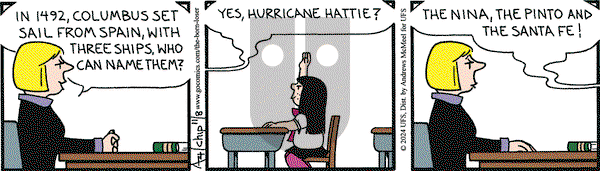 The Born Loser on Friday November 8, 2024 Comic Strip