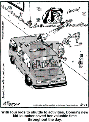 Close to Home on Thursday December 13, 2001 Comic Strip