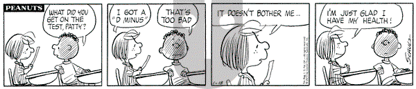 Peanuts on Thursday January 18, 1973 Comic Strip