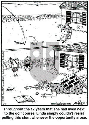 Close to Home on Monday May 1, 2006 Comic Strip