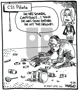 Reality Check on Monday September 24, 2007 Comic Strip