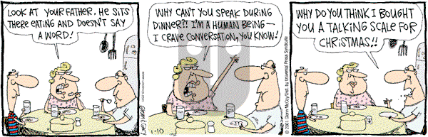 The Duplex - Wednesday January 10, 2001 Comic Strip