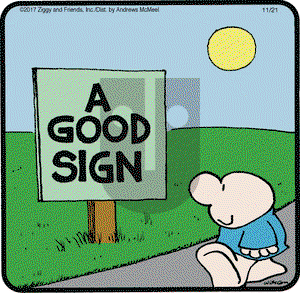 Ziggy on Tuesday November 21, 2017 Comic Strip