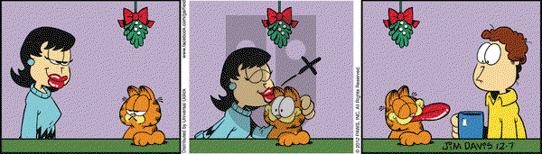 Garfield on Friday December 7, 2012 Comic Strip