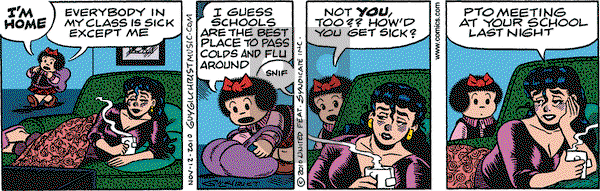 Nancy on Friday November 12, 2010 Comic Strip