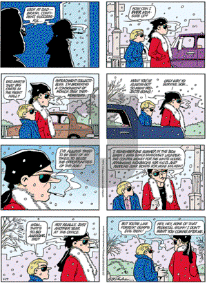 Doonesbury - Sunday January 17, 1999 Comic Strip