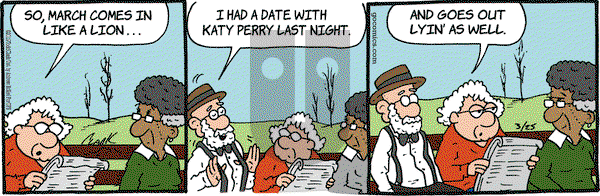 Lola on Monday March 25, 2019 Comic Strip