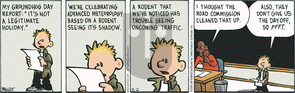 Frazz on Monday February 2, 2009 Comic Strip