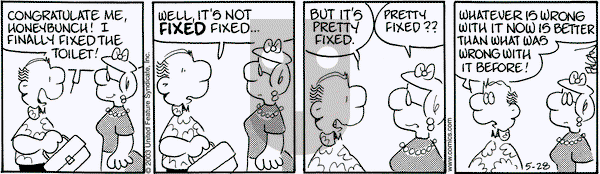 Drabble on Wednesday May 28, 2003 Comic Strip